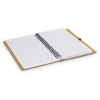 Medium Bamboo Notebooks Open